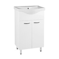 Skříňka EBS K-Plus 55 s umyvadlem, bílá, PLUS55DVSET