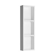 Skříňka EBS K-Plus 20 doplňková horní, otevřená, bílá, PLUSH20P