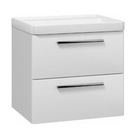 Skříňka EBS Urban 61 s umyvadlem, bílá lesk/madlo chrom, URBAN60BCR