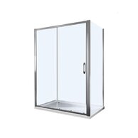 Sprchové dveře EBS Urban 120, 2-dílné, chrom lesk, URBAN2PS120S