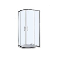 Sprchový kout EBS Urban čtvrtkruhový 90x90, chrom lesk, URBANR90S