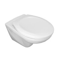 WC mísa EBS Diana New závěsná, se sedátkem, bílá, DIANANWC