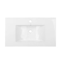 Umyvadlo EBS Slim 81 nábytkové, keramické, bílá, SLIM81