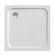 Sprchová vanička EBS Urban City 90x90 čtvercová, litá, bílá, URBANC90Q