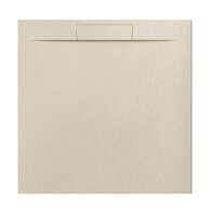Sprchová vanička EBS Nilo 90x90, litá, beige, NILO90QBE