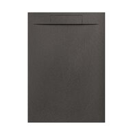Sprchová vanička EBS Nilo 70x100, litá, grafit, NILO10070GR