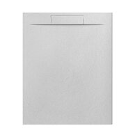 Sprchová vanička EBS Nilo 80x100, litá, blanco, NILO10080BL