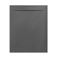 Sprchová vanička EBS Nilo 80x100, litá, gris, NILO10080GO