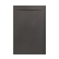 Sprchová vanička EBS Nilo 80x120, litá, grafit, NILO12080GR