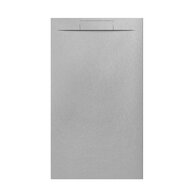 Sprchová vanička EBS Nilo 80x140, litá, gris claro, NILO14080GC
