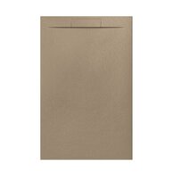 Sprchová vanička EBS Nilo 90x140, litá, moka, NILO14090MO
