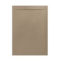 Sprchová vanička EBS Nilo 100x140, litá, moka, NILO140100MO