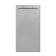 Sprchová vanička EBS Nilo 80x150, litá, gris claro, NILO15080GC