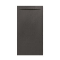 Sprchová vanička EBS Nilo 80x150, litá, grafit, NILO15080GR