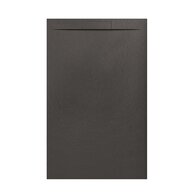 Sprchová vanička EBS Nilo 100x160, litá, grafit, NILO160100GR