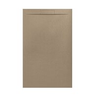 Sprchová vanička EBS Nilo 100x160, litá, moka, NILO160100MO