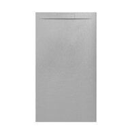 Sprchová vanička EBS Nilo 100x180, litá, gris claro, NILO180100GC