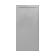 Sprchová vanička EBS Nilo 100x200, litá, gris claro, NILO200100GC