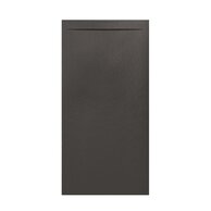 Sprchová vanička EBS Nilo 100x200, litá, grafit, NILO200100GR