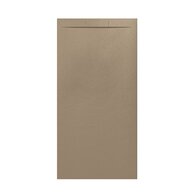 Sprchová vanička EBS Nilo 100x200, litá, moka, NILO200100MO