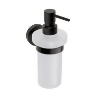 Dávkovač tekutého mýdla EBS Urban Round Black, černá mat, UR99BL