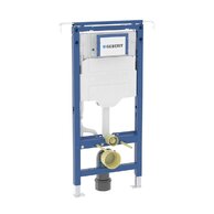 Montážní prvek Geberit Duofix pro závěsné WC, 115 cm, se splachovací nádržkou pod omítku Sigma 12 cm, k instalaci mezi boční stěny, 111.355.00.6