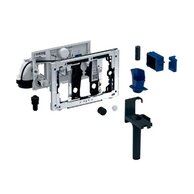 Jednotka odsávání zápachu Geberit DuoFresh s manuálním spouštěním odsávání a dávkovačem pro tyčinky Geberit DuoFresh, pro splachovací nádržku Sigma pod omítku, 12 cm, chrom lesk, 115.051.21.2