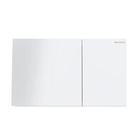 WC tlačítko Geberit Sigma70, bílá/lesklé sklo, 115.622.SI.1