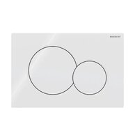 WC tlačítko Geberit Sigma01, bílá lesk, 115.770.11.5