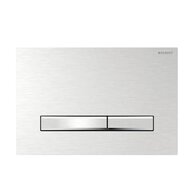 WC tlačítko Geberit Sigma50, chrom kartáčovaný, 115.788.GH.2