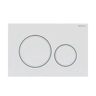 WC tlačítko Geberit Sigma20, bílá lesk/mat, 115.882.01.1