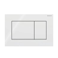 WC tlačítko Geberit Sigma20, bílá lesk/mat, 115.883.11.1