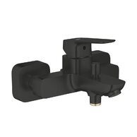 Baterie Grohe Cubeo vanová, nástěnná, s přepínačem, černá mat, 1018132430