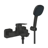 Vanová soupravaGrohe Cubeo, s přepínačem, černá mat, 1018142430