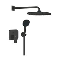 Sprchová souprava Grohe Cubeo, podomítková, s přepínačem, černá mat, 1053362430