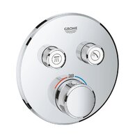 Baterie Grohe Grohtherm SmartControl sprchová, termostatická, podomítková, 2-cestná, chrom, 29119000