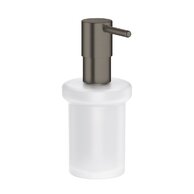 Dávkovač tekutého mýdla Grohe Essentials, hard graphite kartáčovaný, 40394AL1