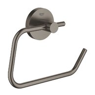 Držák toaletního papíru Grohe Essentials, hard graphite kartáčovaný, 40689AL1