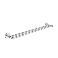 Dvouramenný držák na ručníky Grohe Essentials, chrom, 40802001