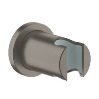 Nástěnný držák sprchy Grohe Rainshower, hard graphite kartáčovaný, 27074AL0