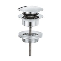 Výpust umyvadlová Grohe CLICK/CLACK, pro umyvadla s přepadem, G1 1/4, chrom, 65807000