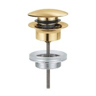 Výpust umyvadlová Grohe CLICK/CLACK, pro umyvadla s přepadem, G1 1/4, cool sunrise kartáčovaný, 65807GN0