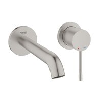 Baterie Grohe Essence umyvadlová podomítková, 2-otvorová baterie, velikost M, supersteel - infinity, 29192DC1