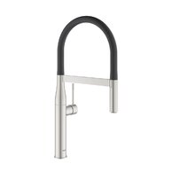 Baterie Grohe dřezová, vytahovací koncovka, supersteel - infinity, 30503DC0