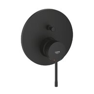 Baterie Grohe Essence sprchová podomítková, s 2-směrným přepínačem, phantom black, 24167KF1