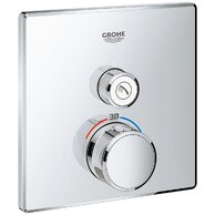 Baterie Grohe SmartControl sprchová podomítková termostatická, jednocestná, bez tělesa, chrom, 29123000