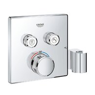 Baterie Grohe SmartControl sprchová podomítková termostatická, dvoucestná, bez tělesa, chrom, 29125000