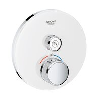 Baterie Grohe SmartControl sprchová podomítková termostatická, jednocestná, bez tělesa, bílá, 29150LS0