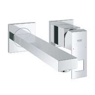 Baterie Grohe Eurocube umyvadlová podomítková, dvouotvorová, bez tělesa, chrom, 23447000
