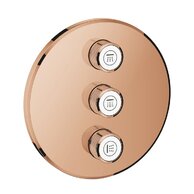 Krytka trojitého ovladače průtoku Grohe SmartControl, warm sunset, 29122DA0